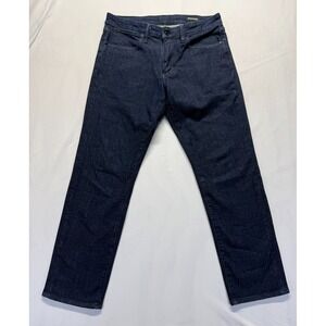 Bonobos Jeans Mens 33/30 Blue Dark Wash Denim Cotton Straight Leg Casual Wear
